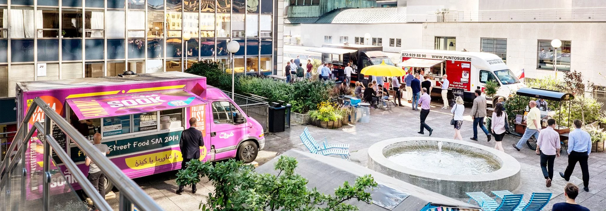 Hötorgsterrassen foodtruck