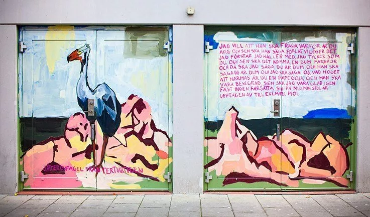 Verk från #ArtMadeThis Malmö