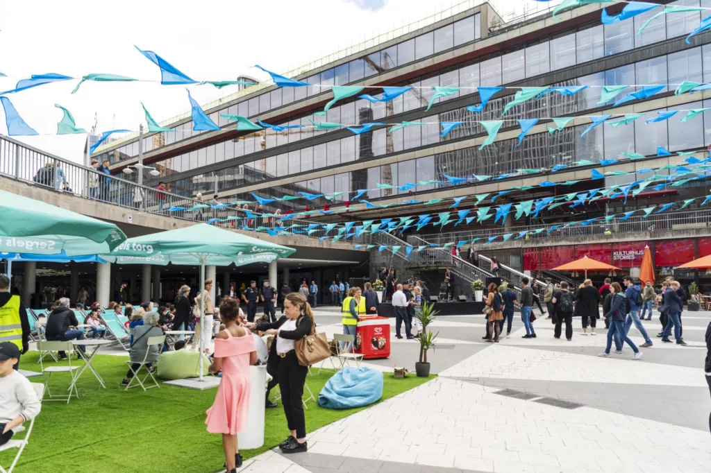 Sommar på Sergels torg