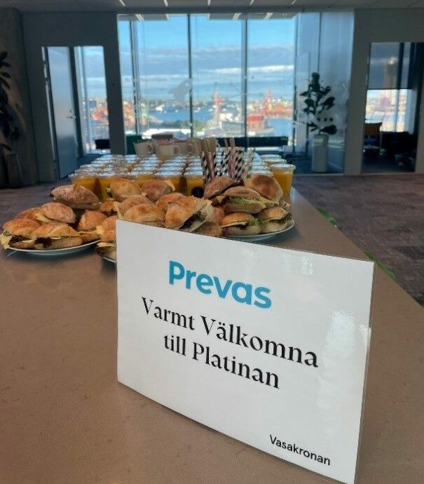 Prevas flyttar in i Platinan